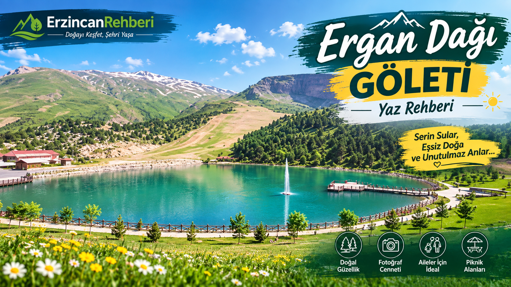 Ergan Dağı Göleti: Şehre 12 Kilometre Uzaklıkta Bir Yaz Kaçamağı